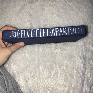 I am selling this wonderful book. Five Feet Apart